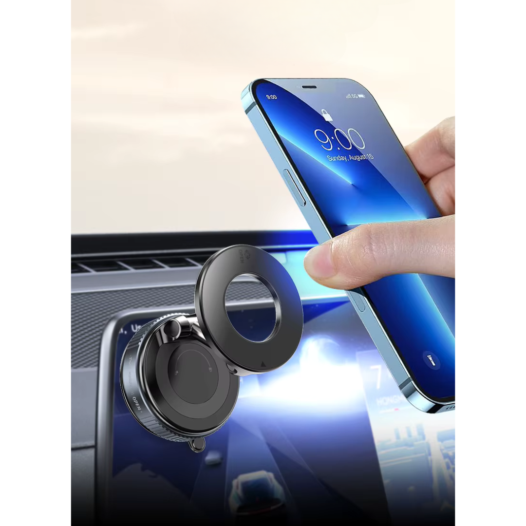 強力マグネットスマホスタンド｜360度回転＆強力マグネットで安定固定