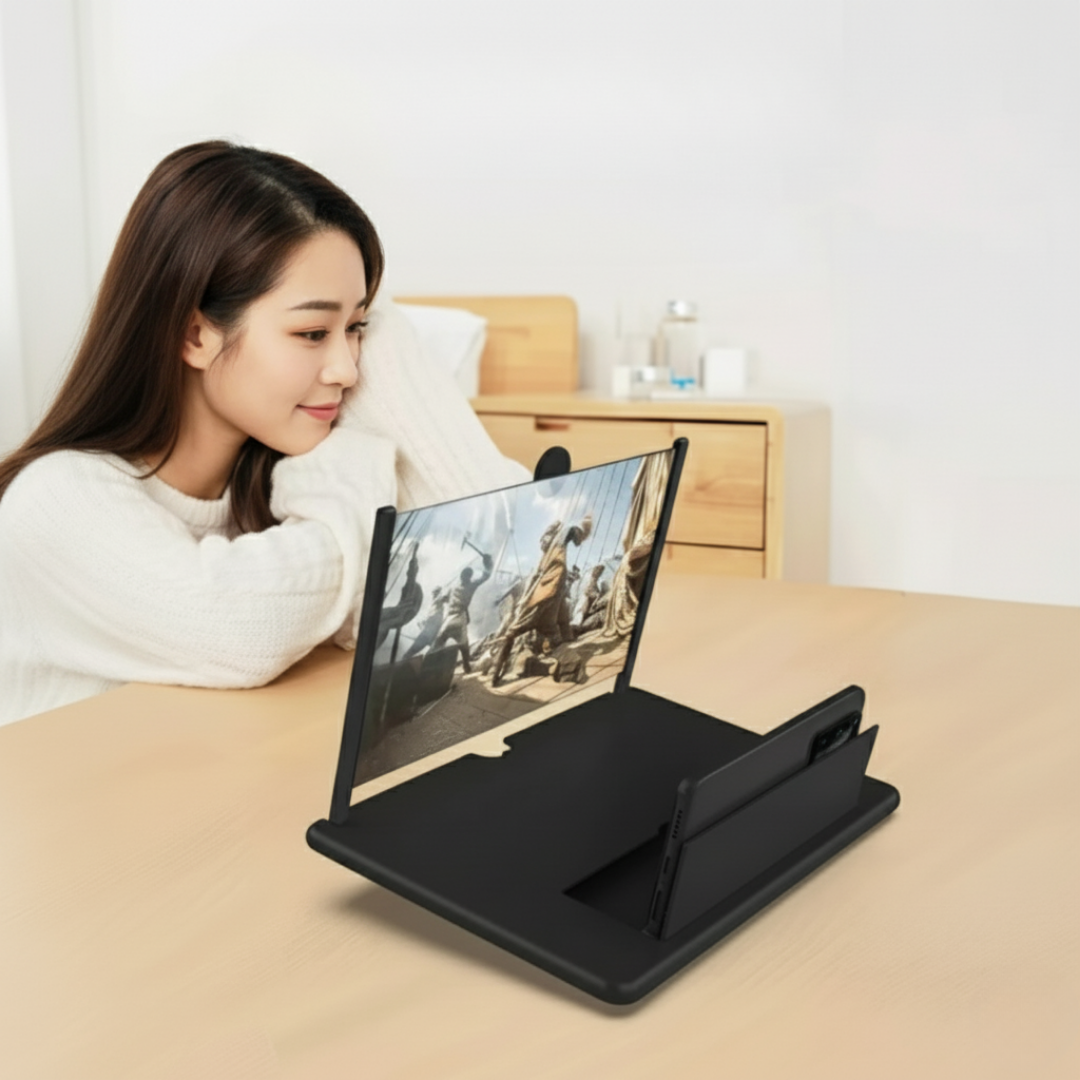 目にやさしいスマホ画面拡大スタンド