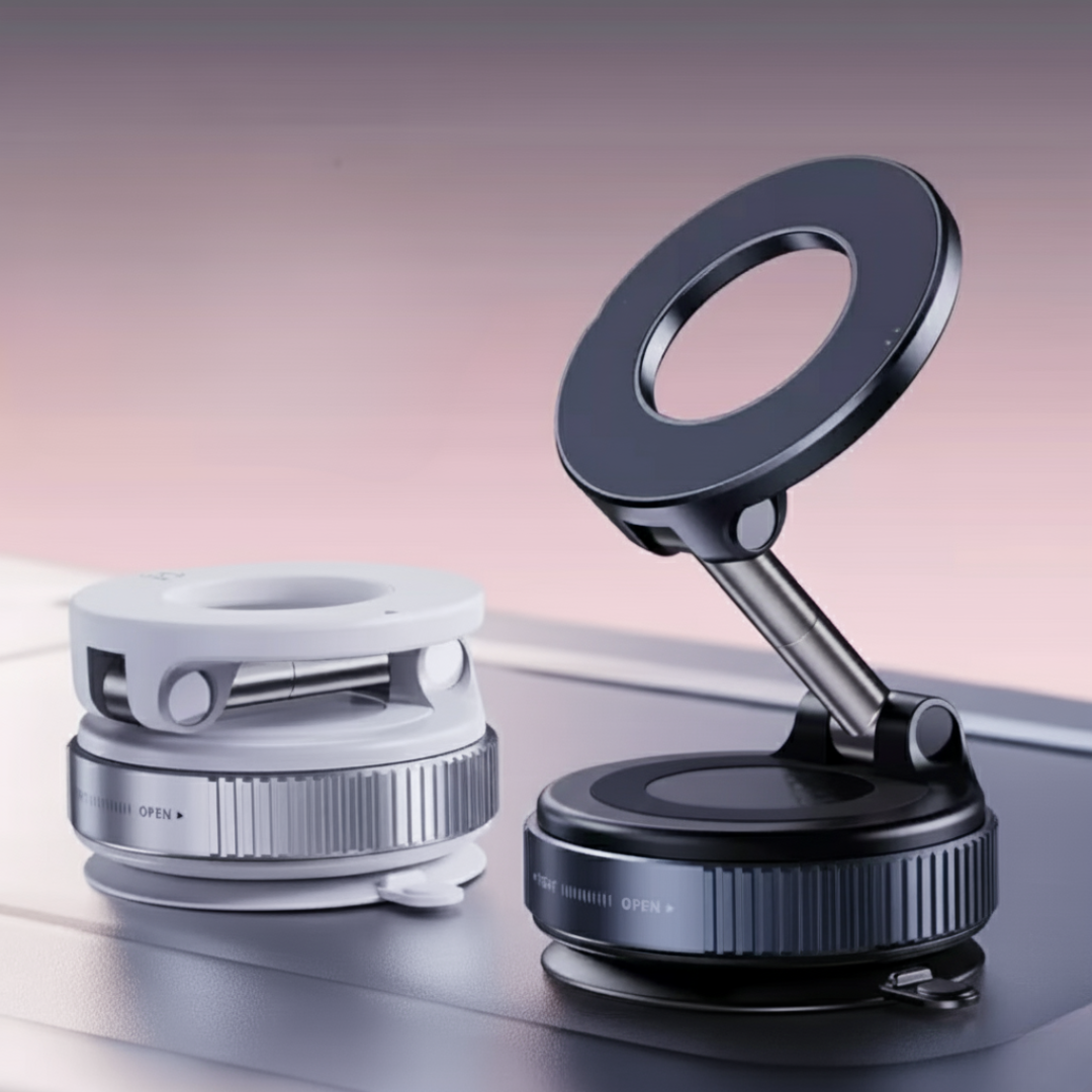 強力マグネットスマホスタンド｜360度回転＆強力マグネットで安定固定