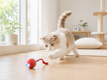 犬猫用自動ころころボール