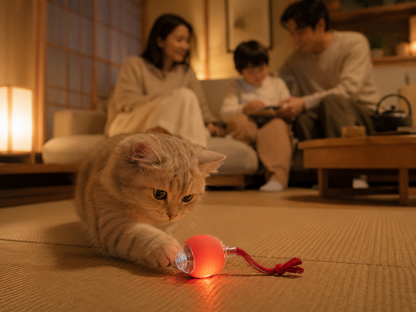 犬猫用自動ころころボール